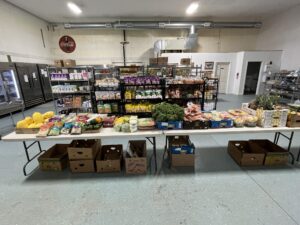 The Pantry ready for shoppers.